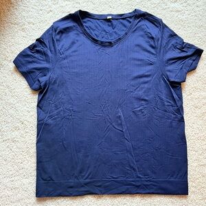 Athleta IN MOTION SEAMLESS TEE - navy